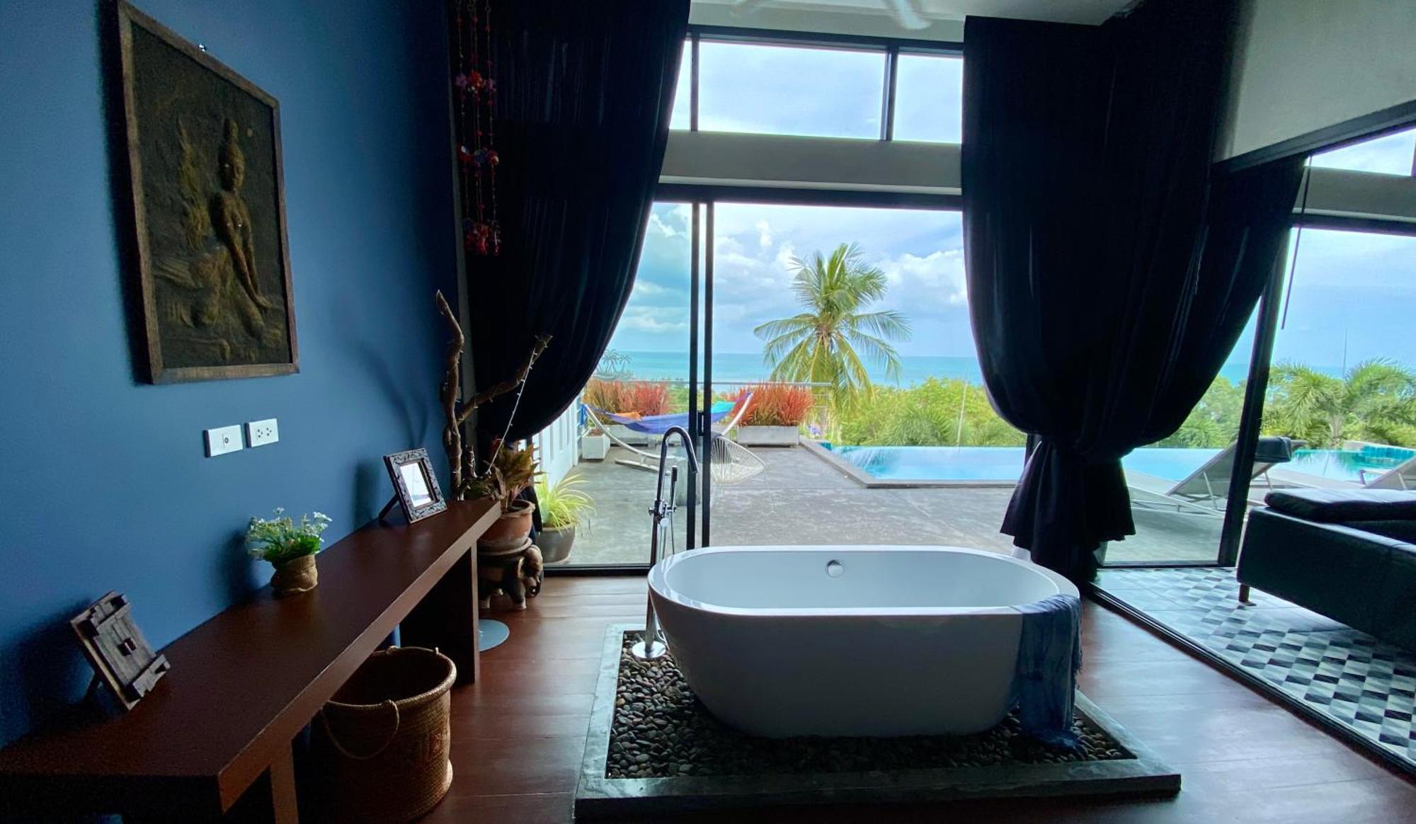Ko Samui Seaview Pool Villa Philippa With Car หาดแหลมเส็ด ภายนอก รูปภาพ